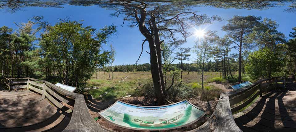 Panoramafoto im Hiddeser Bent @ NABU NRW