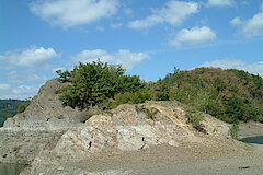 Felsen im Rursee © Biologische Station im Kreis Euskirchen e.V.