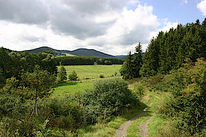 Blick ins Gelängebachtal