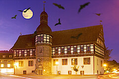 Historisches Rathaus bei Nacht © Frank Grawe