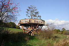 Aussichtsturm Nuhnewiesen © Biologische Station HSK