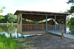 Barrierefreie Plattform © Biologische Station Gütersloh-Bielefeld