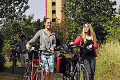 Fahrradroute zwischen Nieheim und Steinheim © Landschaftsstation im Kreis Höxter e.V.