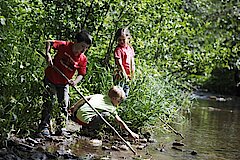 Kinder an der Urft © Nordeifel Tourismus