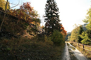 Schöne Wege am Grubengelände