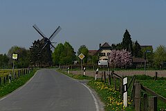 Das Düffel-Dorf Mehr mit Mühle © Daniel Doer